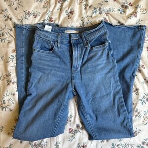 Levi’s high waisted bootcut jeans